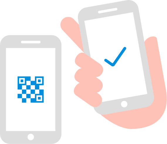 QR code invite screen in WeDo app